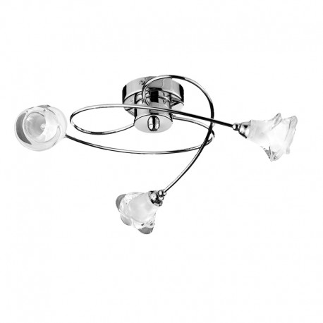 3 Arm Ceiling Light Home Design Ideas Lis 3 Arm Ceiling Light Nickel Cristalrecord Led Lighting