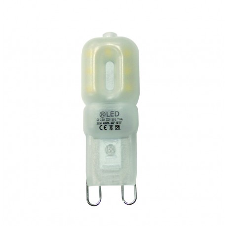 Bombila LED mini G9 2.5W regulable 3000K