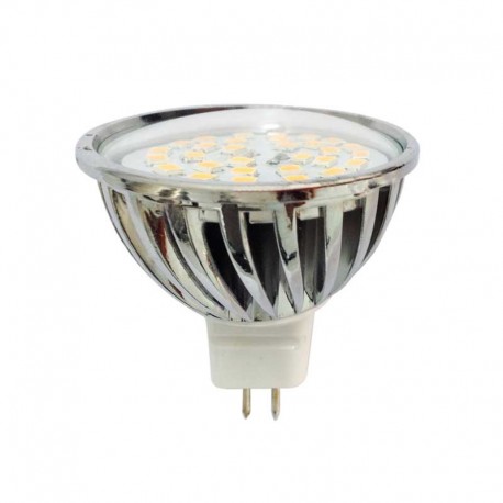 Bombilla LED MR16, 7 W, 4200 K, 520 Lm.