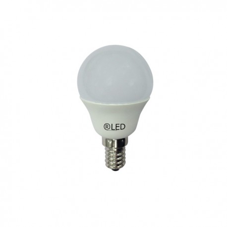 Pack 2 bombillas esféricas LED CR1, E14, 6 W, 2700 K, 470 Lm. Pack 2 bombillas esféricas LED CR1, E14, 6 W, 2700 K, 470 Lm.