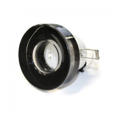 Aneto Recessed Light Round Black