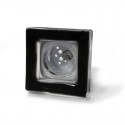 Aneto Recessed Light Black Round