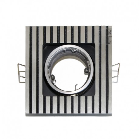 Recessed Light Thor Square Grey & Black