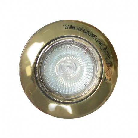 Old Gold Recessed Spotlight (50W halogen)