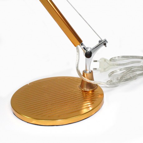 Orange Articulated Lamp