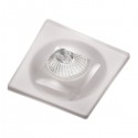 Duna White Fixed Square Recessed Light