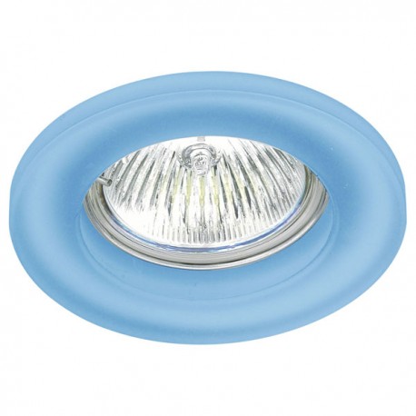 Empotrable fijo redondo cristal azul Empotrable fijo redondo cristal azul