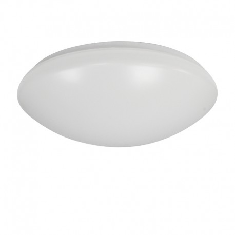 Plafonnier LED Luna 12W 4200K Rond Acrylique Blanc