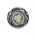 Empotrable LED GU10 7W redondo basculante cromo