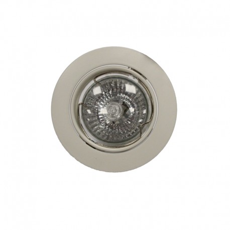 Recessed Light GU10 50W Round Tilting White