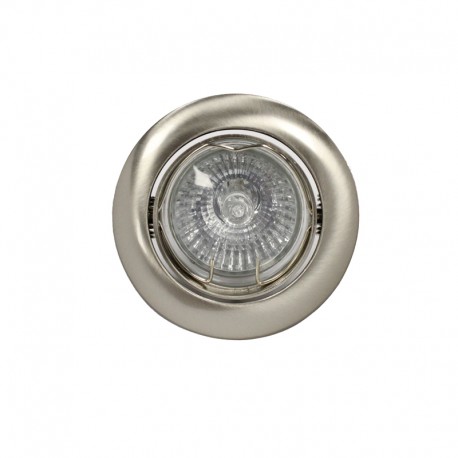 Recessed Light GU10 50W Round Tilting Nickel Recessed Light GU10 50W Round Tilting Nickel