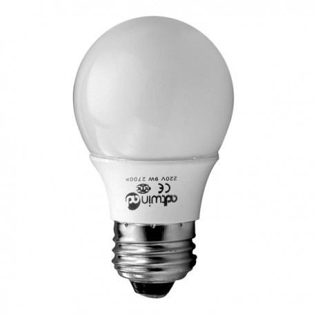 Bombilla bajo consumo E27, 9W, 2700K Bombilla bajo consumo E27, 9W, 2700K