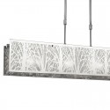 Japan 4-Light Pendant Lamp Rectangular