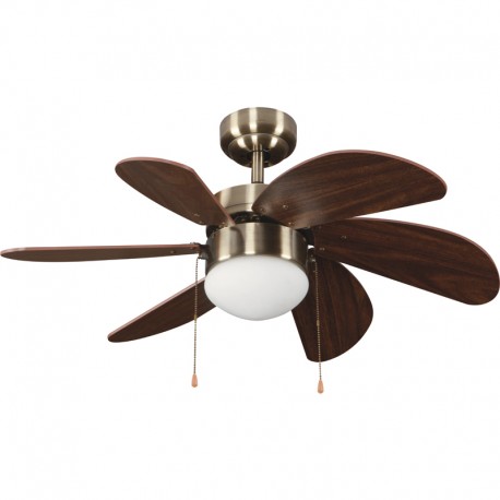 Tabit Ceiling Fan 84 cm Brown