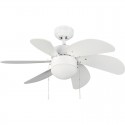 Ventilador 6 palas 76cm -  Tabit blanco
