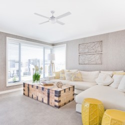 Ventilador 4 palas 132cm - Millar blanco