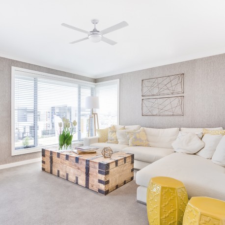 Ventilador 4 palas 132cm - Millar blanco