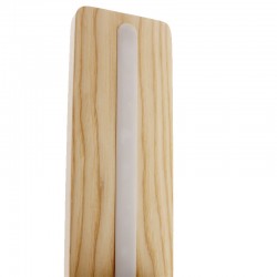 Aplique LED de madera Ravel 5W+3W con USB