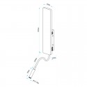 Led wall light RAVEL 5W+3W with USB