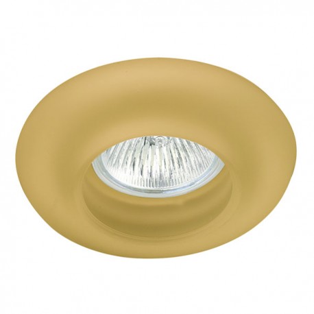 Empotrable fijo cristal donut ambar Empotrable fijo cristal donut ambar