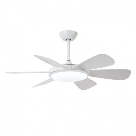 Mode DC LED Ceiling Fan 24W CCT White