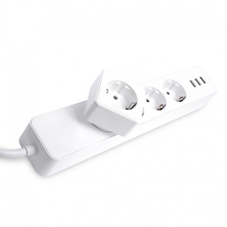 SMART STRIP 4 PLUGS AND 3 USB