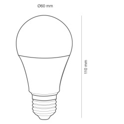 SMART LED BULB E27 8W