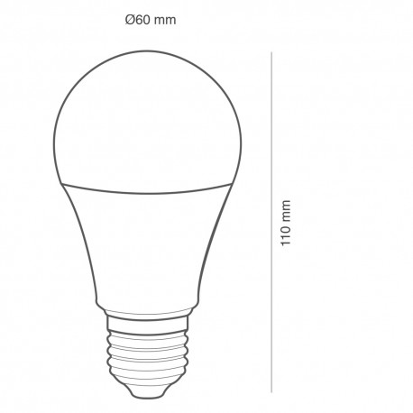 SMART LED BULB E27 8W