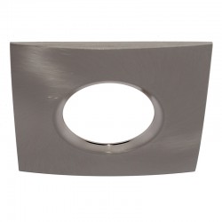 Bezel Recessed Light Accessory Square Nickel