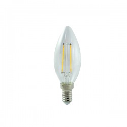 Filament LED Bulb Candle C37 E14 3.5W 2700K