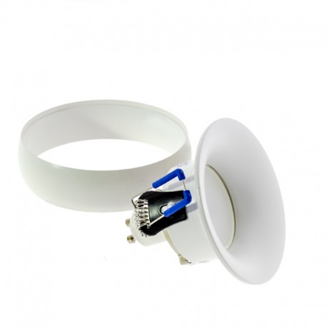 NABILA WHITE ROUND FIXED RECESSED SPOTLIGHT