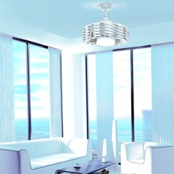 DC LED ceiling fan 24W without blades Alum model