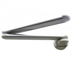 Flexo LED 6W para pared. MEL gris claro