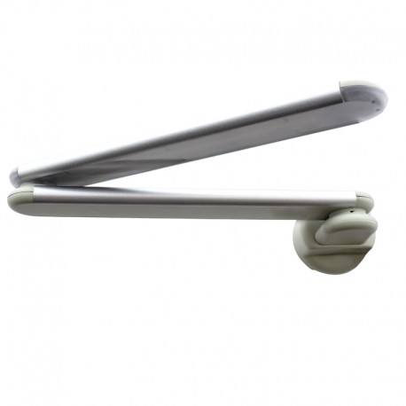 Flexo LED 6W para pared. MEL gris claro