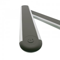 Flexo LED 6W para pared. MEL gris claro