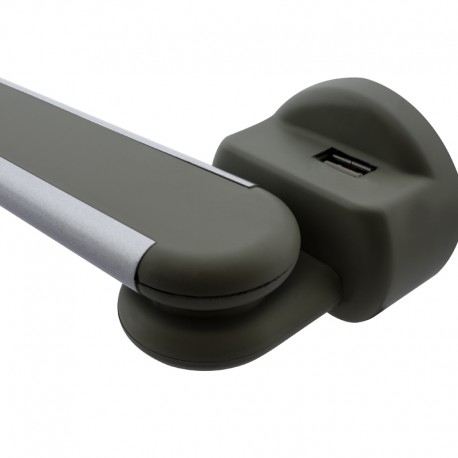 Flexo LED 6W para pared. MEL gris claro