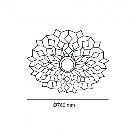 PLAFÓN IBONE 56W 4480lm 3000K