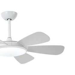 Mode DC LED Ceiling Fan 24W CCT White