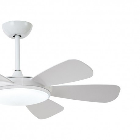 Mode DC LED Ceiling Fan 24W CCT White