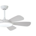 VENTILADOR LED CCT 6 PALAS MODE BLANCO