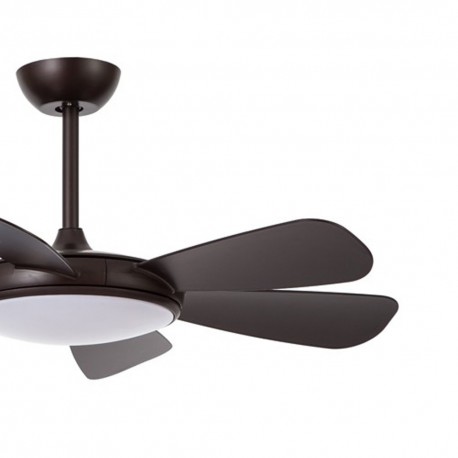 Mode DC LED Ceiling Fan 24W CCT Black