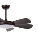 Mode DC LED Ceiling Fan 24W CCT Black