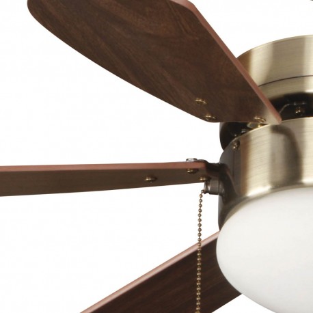 Tabit Ceiling Fan 84 cm Brown