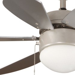 Ventilador 6 palas 76cm -  Tabit plata