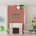 Ventilador 6 palas 76cm -  Tabit multicolor