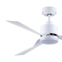 Ekos DC LED Ceiling Fan 15W CCT White