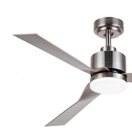 Ekos DC LED Ceiling Fan 15W CCT Nickel