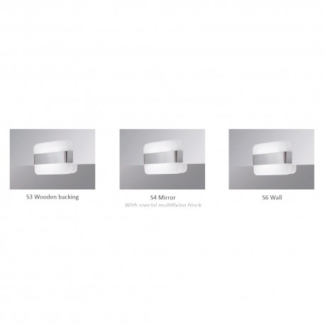 Alicante LED Bathroom Wall Light Chrome 10W 5700K