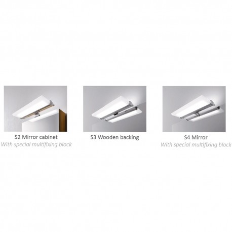 aplique baño led 6w 4000K asturias cromo