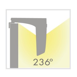 aplique baño led 2w 4000K mallorca cromo